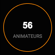 56 animateurs